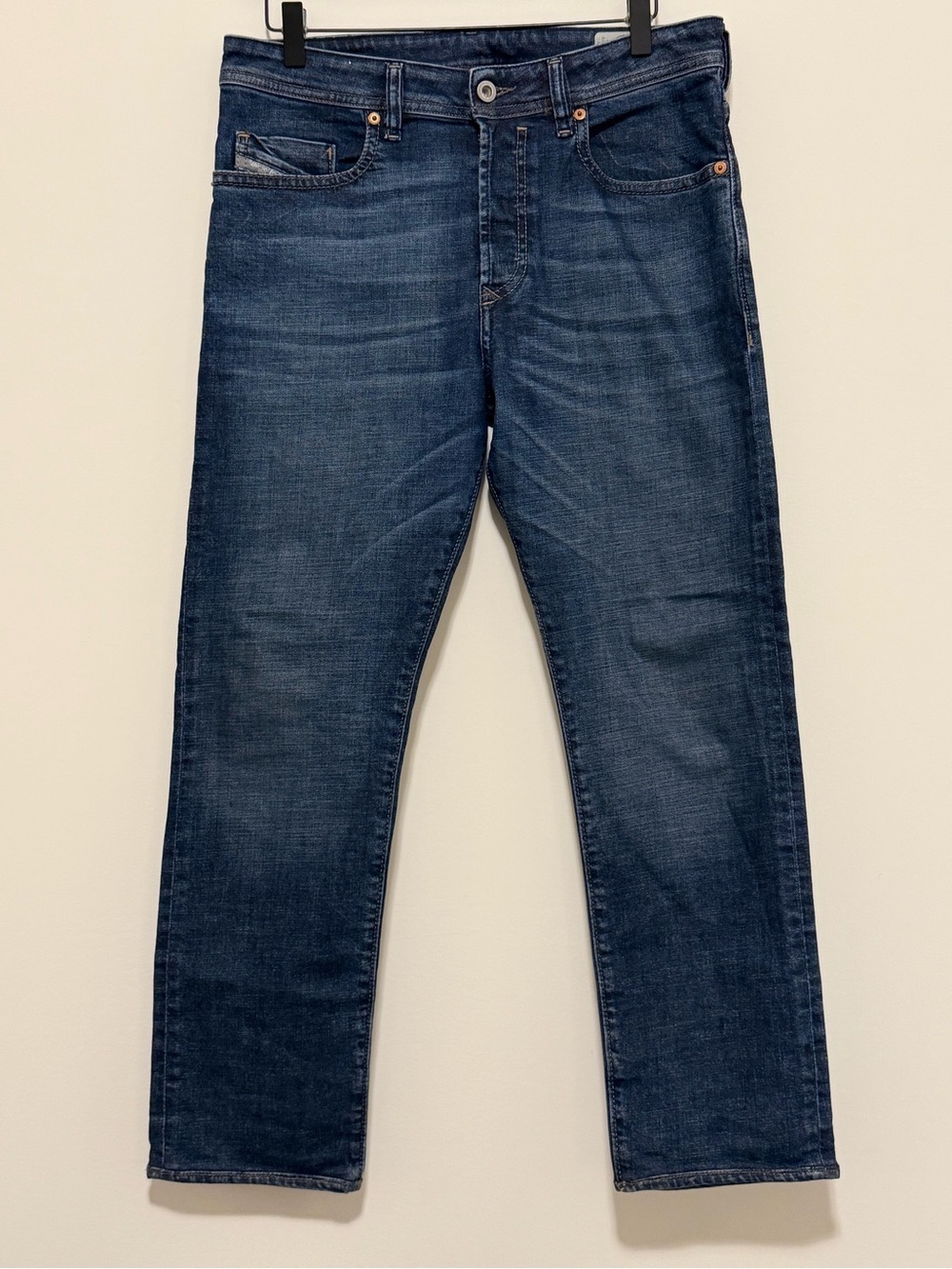 Diesel Size 30x32 Dark Wash Buster Jeans Regular Slim Tapered Denim Y2K Casual